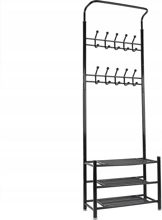 Actual product image PRO-mounts Coat hanger with shoe rack - 192 x 65 x 30 cm (1 x)
