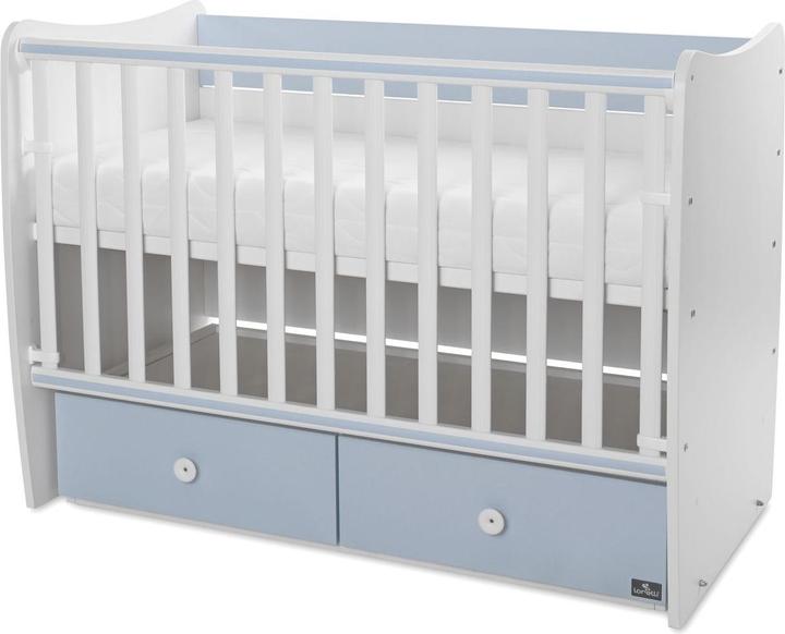 Actual product image Lorelli MATRIX NEW baby cot, 120 x 60 cm (120 x 60 cm)