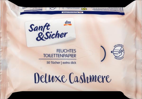 Immagine prodotto dm Sanft&Sicher Confezione di ricarica di carta igienica umida Deluxe Cashmere