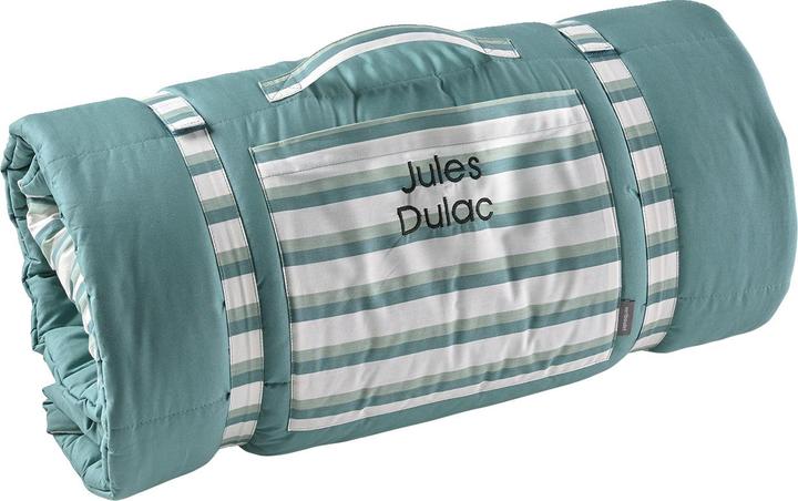 Produktbild Vertbaudet Kinder Schlafsack MINILI BAUSTELLENFAHRZEUGE, personalisierbar Oeko-Tex (143 cm)