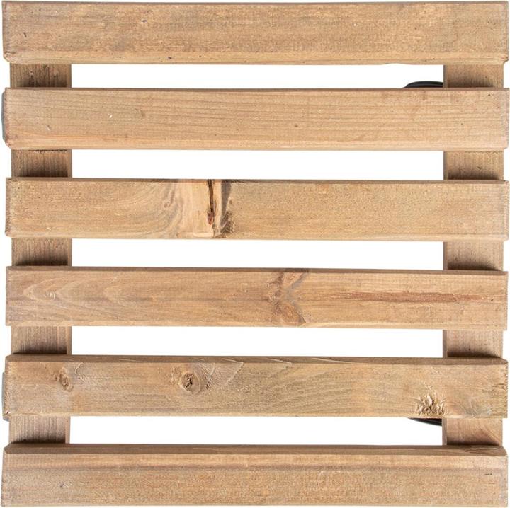 Image du produit Esschert Design Rolleruntersetzer Quadratisch L Braun