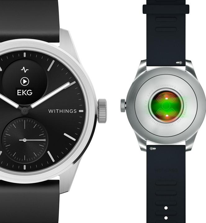 Produktbild Withings Unisexuhr Scanwatch 2 - 42mm black (42 mm)