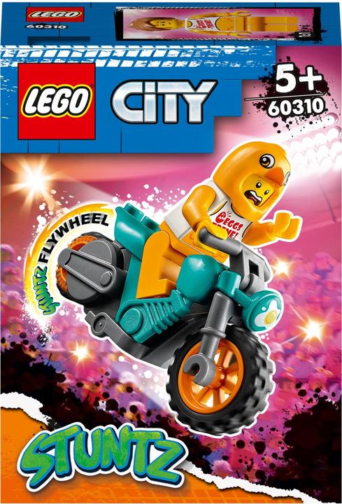 LEGO Vélo cascadeur de la mascotte (60310, LEGO City)
