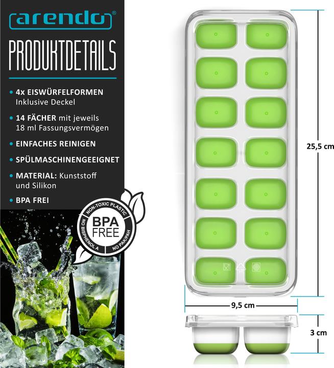 Produktbild Arendo Eiswürfelform