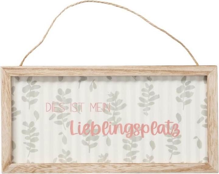 Boltze Home Holzschild Lieblingsplatz