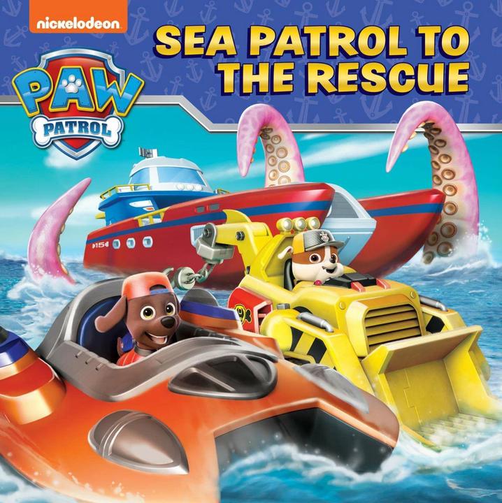 Actual product image PAW Patrol Sea Patrol To The Rescue Picture Book (English, Paw Patrol, 2023)