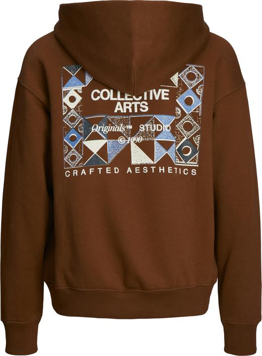 Actual product image Jack & Jones Jornoho Back Graphic Sweat Hood Mni (122)