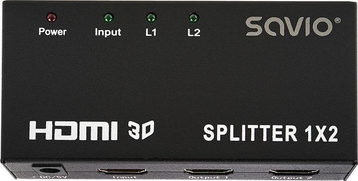 Produktbild Savio CL-42 Videosplitter HDMI 2x HDMI