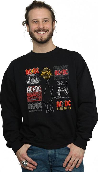 Produktbild AC/DC Art Collection Sweatshirt aus Baumwolle (M)