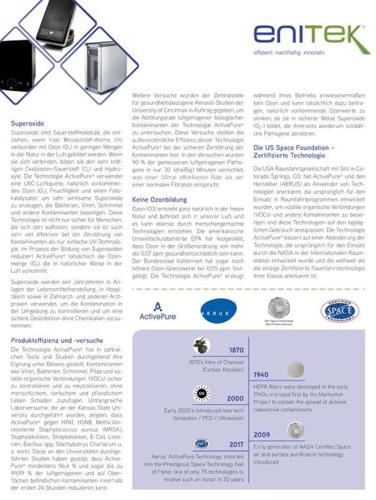 Image du produit ActivePure ENITEK Beyond Guardian Air – Mobiler Hochleistungs-Luftreiniger