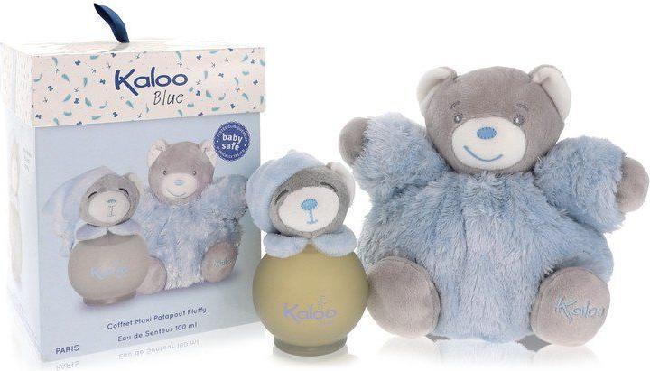 Actual product image Kaloo Blue by Eau de Senteur Spray (Alcohol Free) + Free Fluffy Bear 95 ml (Eau de cologne, 95 ml)