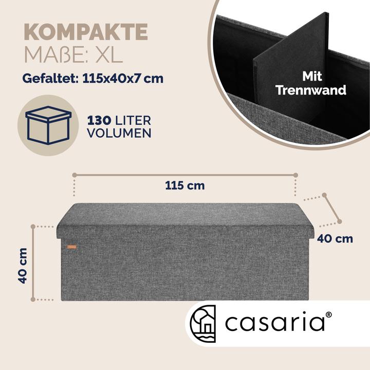 Actual product image Casaria Chest of seats