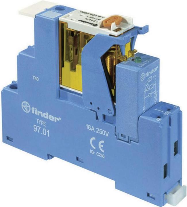 Produktbild Finder Koppelrelais 8A 230VAC Serie 4C 2-polig