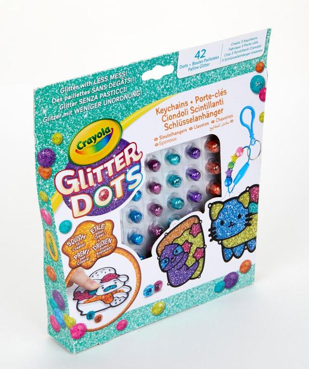 Produktbild Crayola Glitter Dots Keychain