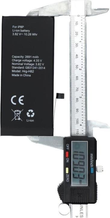 Image du produit Clappio iPhone 616-00367 Batterie 2691 mAh