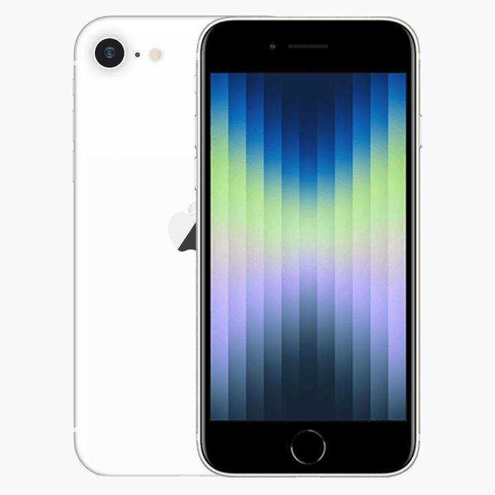 Forza Refurbished Apple iPhone SE 2022 (64 GB, White, 4.70", 0.00 Mpx, Dual SIM, B / Very good)