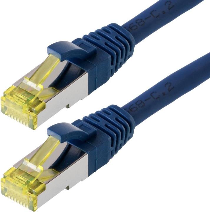 Produktbild Helos Netzwerkkabel (S/FTP, CAT6a, 1 m)