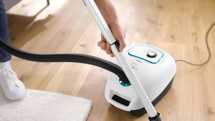 Produktbild Bosch Hausgeräte Serie 4, Staubsauger mit Beutel, ProHygienic, Weiss, BGD41HYG