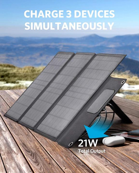 Image du produit Anker Chargeur solaire (24 W, 1.20 kg)