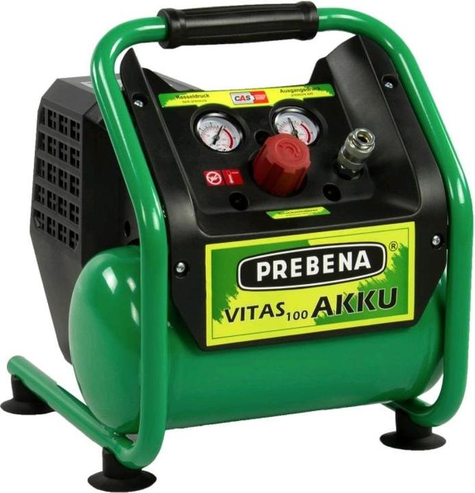 Actual product image Prebena Battery compressor Vitas 100 battery without battery and charger (8 bar, 5 l)