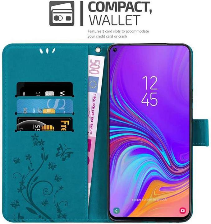 Image du produit Cadorabo Couverture du livre de fleurs (Samsung Galaxy A8s)
