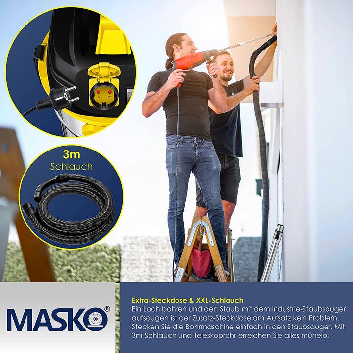 Produktbild Masko Industriestaubsauger (Nass-Trockensauger)