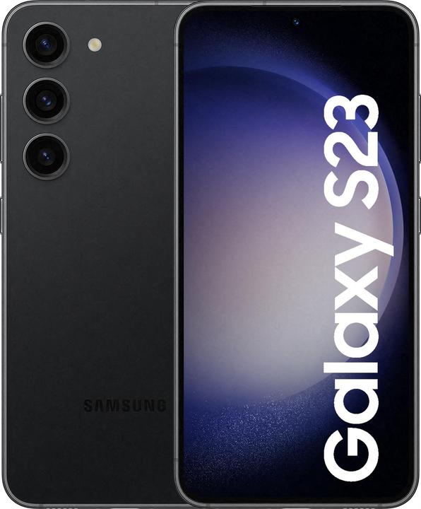 Productafbeelding Samsung Galaxy S23 (256 GB, Fantoom Zwart, 6.10", SIM + eSIM, 50 Mpx, 5G)