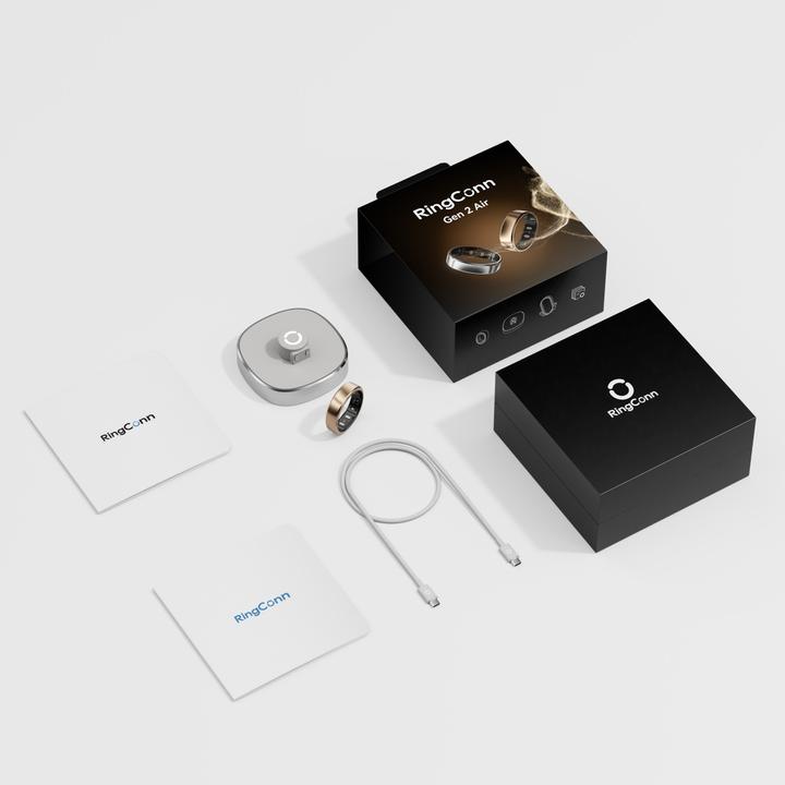 Produktbild RingConn Smart Ring Gen 2 Air (7, Gold)