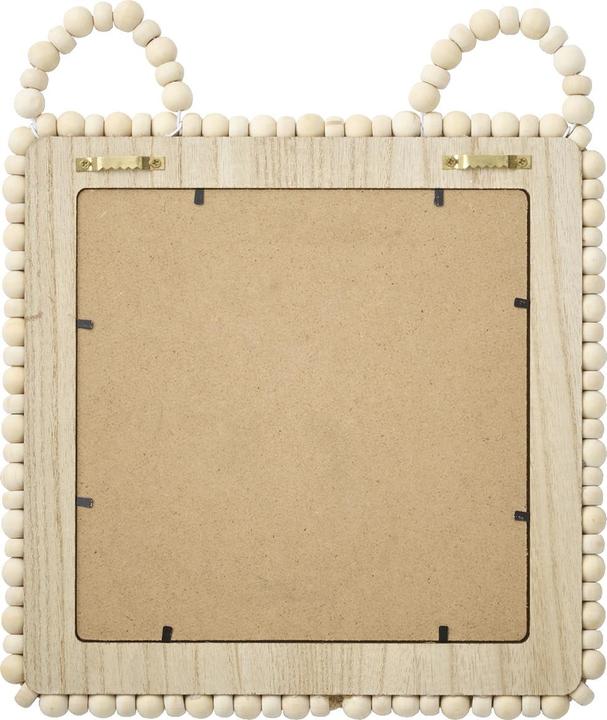 Produktbild Vertbaudet Kinderzimmer Spiegel mit Bärengesicht HYGGE, Holzperlen (30 x 30 cm)