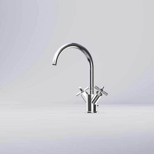 Actual product image Steinberg 250 series basin mixer, swivel, two-handle, with drain set, projection 155mm, 2501500
