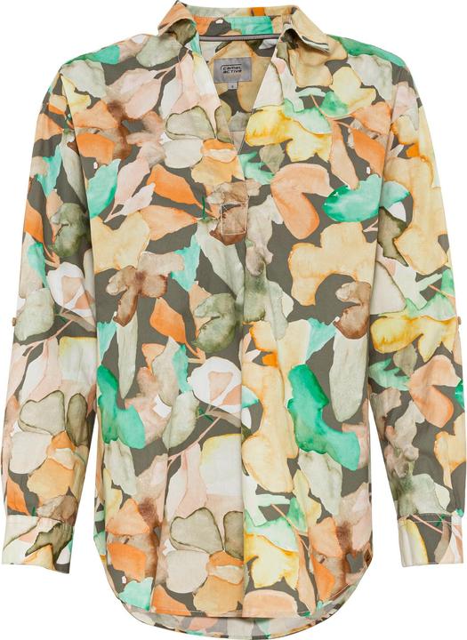 Camel Active Schlupfbluse mit Allover Print