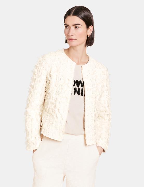 Immagine prodotto Gerry Weber Giacca blazer con frange Blazer a maniche lunghe foderato (46)