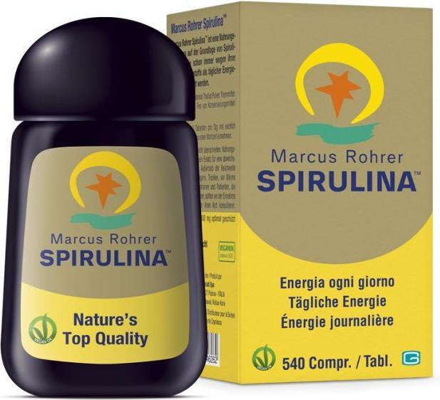 Actual product image Marcus Rohrer Spirulina Spirulina Tabl (540 Piece, Pills, 440 g)