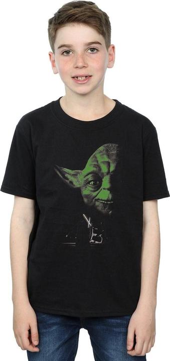 Image du produit Star Wars - T-shirt YODA GREEN FACE - Garçon (140, 146)
