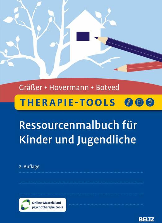 Actual product image Therapie-Tools Ressourcenmalbuch fr Kinder und Jugendliche (German, Eike Hovermann jun., 2024)