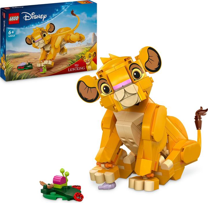 Produktbild LEGO Simba, das Löwenjunge des Königs (43243, LEGO Disney)