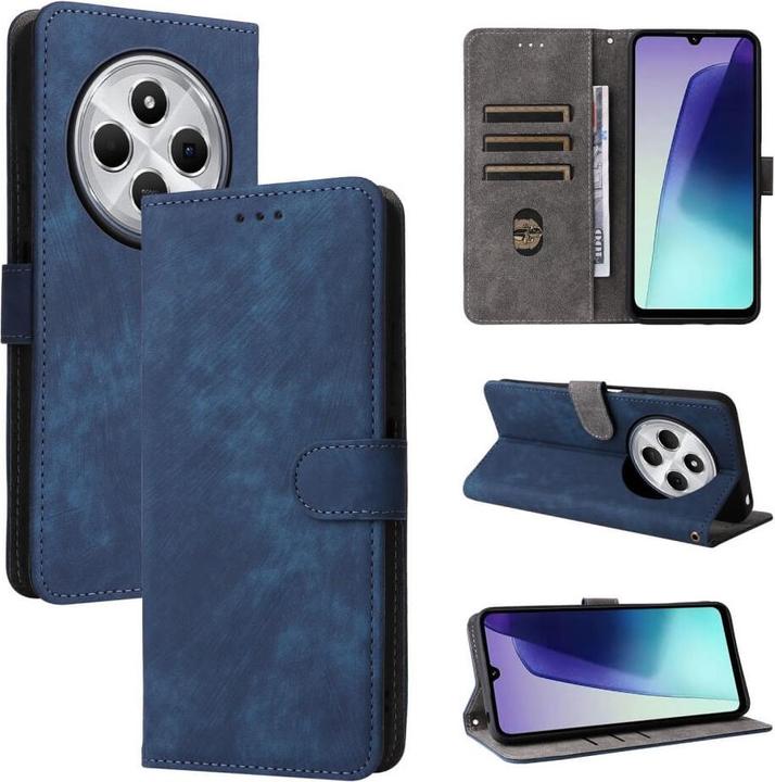 Actual product image Cover-Discount Xiaomi Redmi 14C / Poco C75 - Ledertasche mit RFID Blocker (Xiaomi Redmi 4, Xiaomi Poco C75, Xiaomi Redmi 14C)
