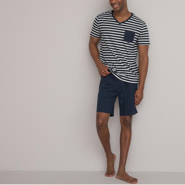 Immagine prodotto La Redoute Collections Pigiama corto in jersey di cotone (L)