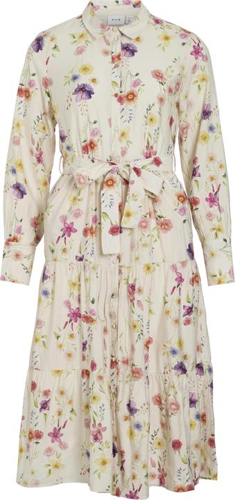 Vila VIALINIA Midi Blusenkleid