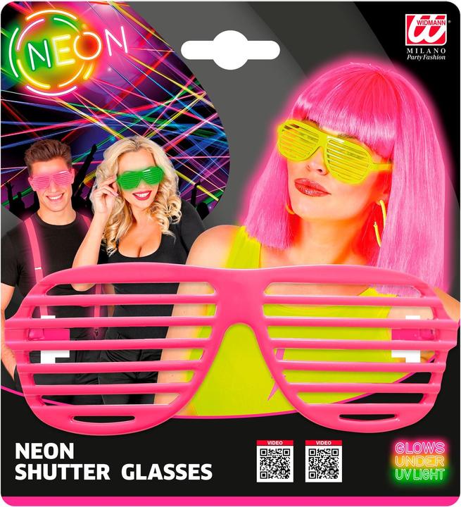 Immagine prodotto Widmann Anni '80 - Occhiali da festa al neon
