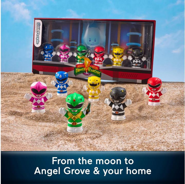 Actual product image Fisher-Price Little People Collector Power Rangers