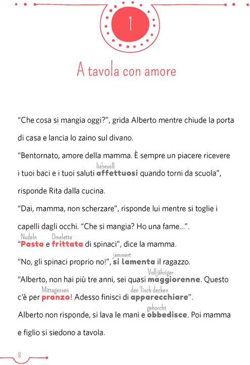 Image du produit 5-Minuten-Lektüre Italienisch A2 - A tavola con amore (Allemand, Italien, Claudia, Mencaroni, 2021)