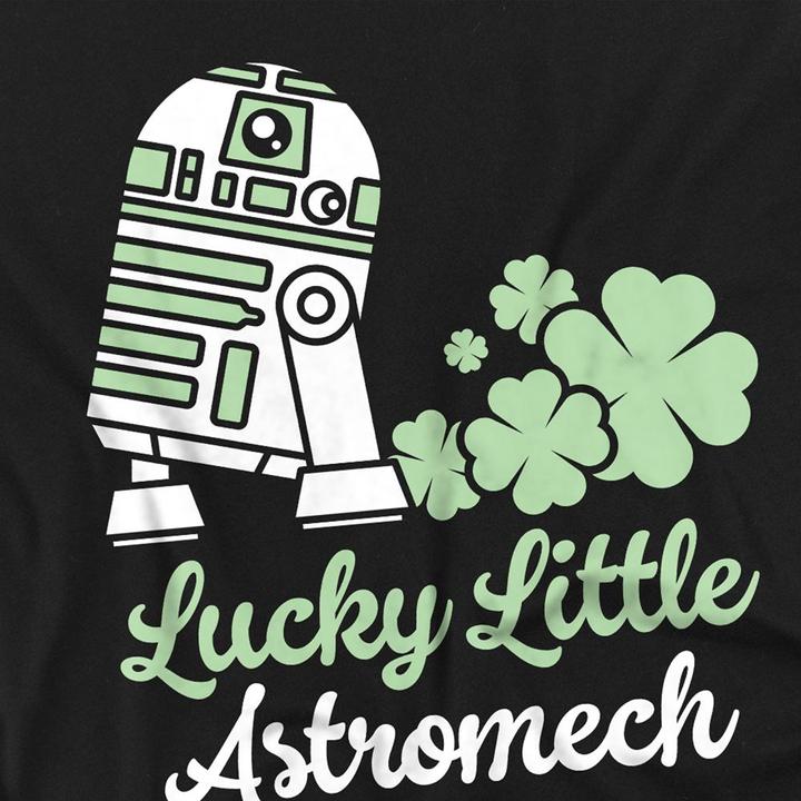Immagine prodotto Star Wars Lucky Astromech Maglietta Giorno di San Patrizio Adulto Unisex (S)