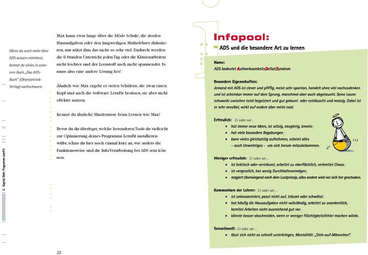 Valori nutrizionali e ingredienti ADS Topfit beim Lernen (Tedesco, Martello Petra-Marina, Elisabetta Aust-Claus, 2003)