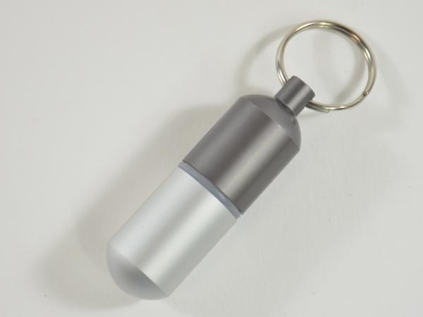 Actual product image Kögler Emergency capsule, banknote holder, waterproof, aluminium, 7x2cm