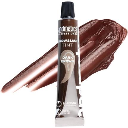 Andmetics - Augenbrauen- & Wimpernfarbe Dunkelbraun