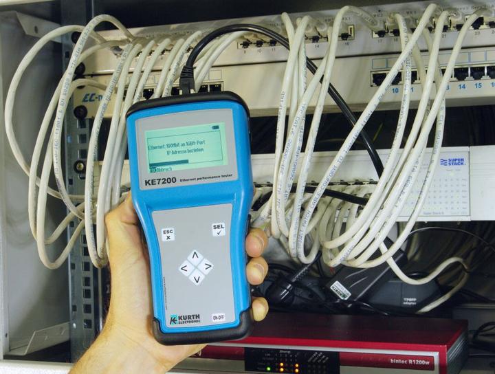 Produktbild Kurth KE7200 Ethernet Performance Tester