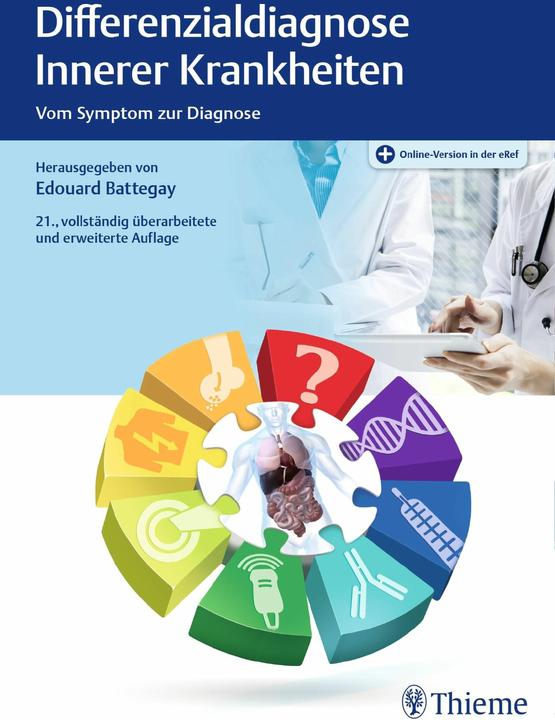 Actual product image Differenzialdiagnose Innerer Krankheiten (German, Edouard Battegay, 2017)