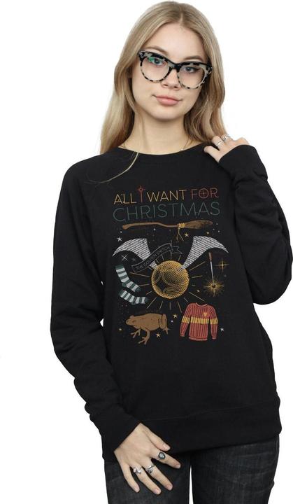 Actual product image Womens/Ladies All I Want For Christmas Sweatshirt (XXL)