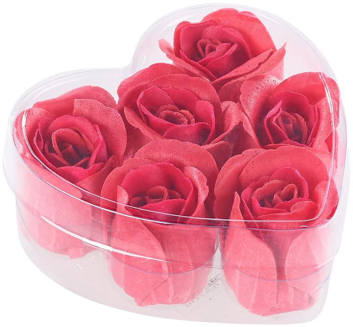 Produktbild Pearl 6 rote Rosen-Duftseifen